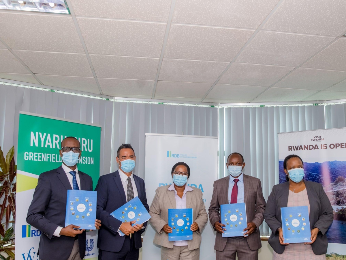 Government of Rwanda, Unilever Tea Rwanda, and The Wood Foundation Africa expand Nyaruguru tea project