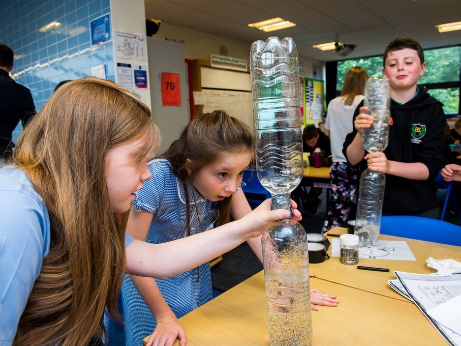 Pupils are STEM Champs of Scotland's classrooms