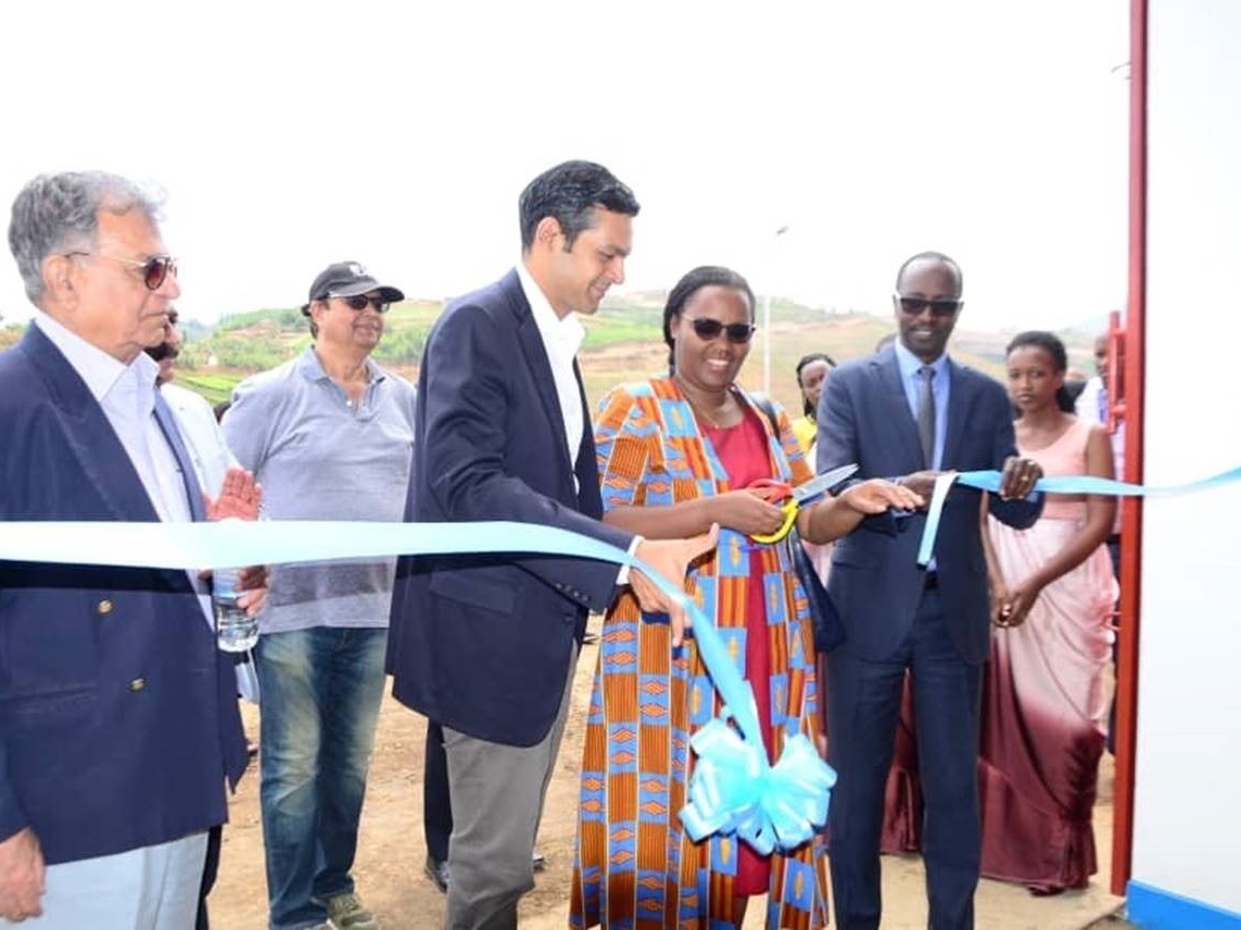 Rugabano tea site officially inaugurated