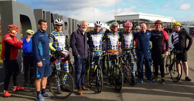 Mark Beaumont and Rob Wainwright complete #Doddie500 cycle