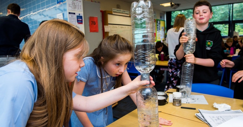 Pupils are STEM Champs of Scotland's classrooms