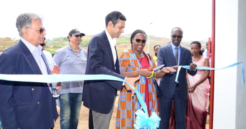 Rugabano tea site officially inaugurated