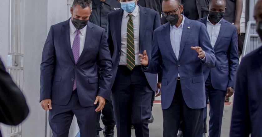 President Kagame visits Rugabano factory